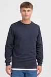 !Solid Sweatshirt Rundhalspullover SDCHAD Sweater Dunkelblau/Blau