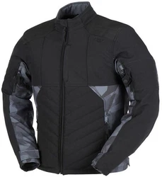 Furygan Motorradjacke Ice Track Schwarz/Dunkelgrau/Grau/Dunkelblau