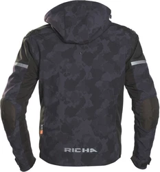 Richa Motorradjacke Stealth Dunkelblau/Grau/Dunkelgrün/Hellblau/Blau