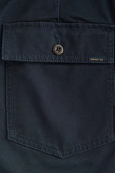 Next Chinohose Utility-Stil Dunkelblau/Hellblau/Blau