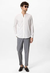 Antioch Blusenshirt Valletta Slim Fit Weiß/Creme
