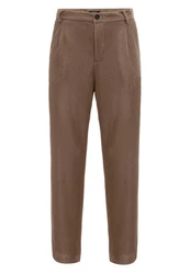 Antioch Strandhose Ottawa High Waist Pleated Oversize Khaki/Beige/Braun