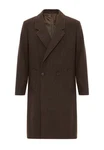 Antioch Wintermantel Javier Dunkelbraun/Braun/Khaki/Grau/Dunkelgrün