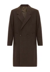 Antioch Wintermantel Javier Dunkelbraun/Braun/Khaki/Grau/Dunkelgrün