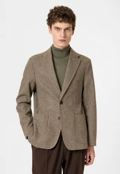 Antioch Winterjacke Sergio Khaki/Braun/Grau/Beige/Dunkelrot