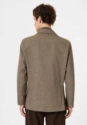 Antioch Winterjacke Sergio Khaki/Braun/Grau/Beige/Dunkelrot