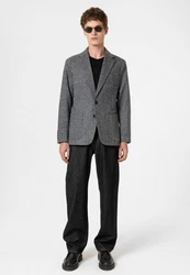 Antioch Winterjacke Sergio Dunkelgrau/Grau/Dunkelblau