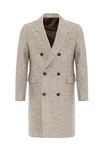 Antioch Wintermantel Yseult Beige/Braun/Grau
