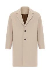 Antioch Wintermantel Ruben Beige/Braun/Khaki