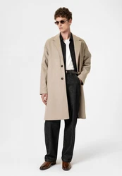 Antioch Wintermantel Ruben Beige/Braun/Khaki