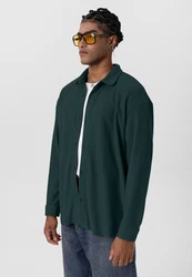 Dandalo Blusenshirt Manuel Dunkelgrün/Grün
