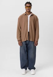 Dandalo Blusenshirt Manuel Braun/Beige
