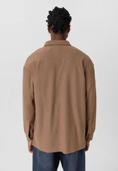 Dandalo Blusenshirt Manuel Braun/Beige