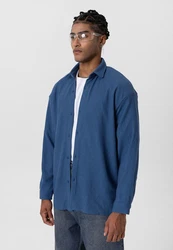 Dandalo Blusenshirt Manuel Hellblau/Blau