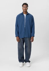 Dandalo Blusenshirt Manuel Hellblau/Blau