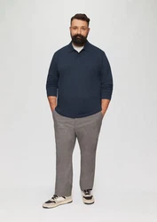 s.Oliver Kurzarmshirt Poloshirt Dunkelblau/Blau/Hellblau