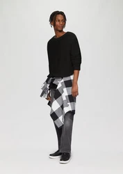 QS Pullover mit Rollkante Schwarz
