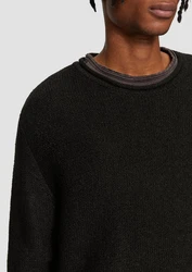 QS Pullover mit Rollkante Schwarz