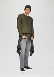 QS Pullover mit Rollkante Dunkelgrün/Khaki