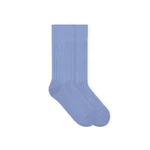 von Jungfeld Einfarbige Gerippte Socken mehrfarbig