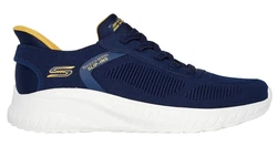 Skechers BOBS SQUAD CHAOS-SOLID STEP Slip-On Sneaker Hellblau/Dunkelblau