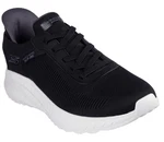 Skechers BOBS SQUAD CHAOS-SOLID STEP Slip-On Sneaker Schwarz/Dunkelblau/Blau