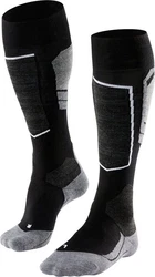 FALKE Skisocken SK4 Schwarz/Grau/Dunkelgrau/Grün