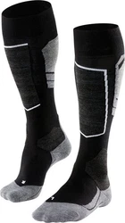 FALKE Skisocken SK4 Schwarz/Grau/Dunkelgrau/Grün