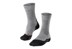 FALKE Socken TK2 Hellgrau/Dunkelgrau/Grau