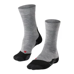 FALKE Socken TK2 Hellgrau/Dunkelgrau/Grau