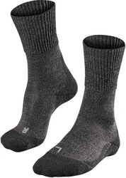 FALKE Socken TK1 Wool Schwarz/Dunkelgrau/Grau