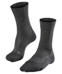 FALKE Wandersocken TK2 Wool Dunkelgrau/Grau/Schwarz