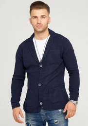 Strickjacke FELIAN mit modischem Reverskragen