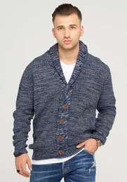 Strickjacke MIKITA mit Schalkragen