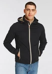 Icepeak Softshelljacke H Softshelljacke Biggs Schwarz/Khaki/Hellblau