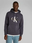 Calvin Klein Jeans Kapuzensweatshirt SEASONAL MONOLOGO REGULAR HOODIE Lila/Dunkelgrau/Dunkelblau/Blau