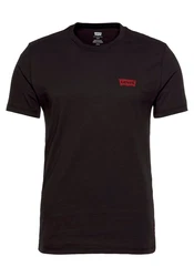LEVI'S T-Shirt '2 Pack Crewneck Graphic' rot/schwarz/weiß