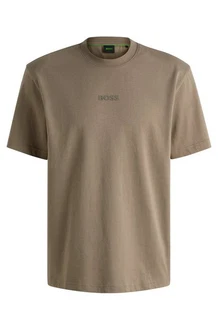 BOSS GREEN T-Shirt Tee 10 mit Rundhalsausschnitt grün BOSS GREEN T-Shirt Tee 10 mit Rundhalsausschnitt grün