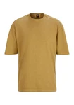 BOSS T-Shirt Dye Braun/Khaki/Beige/Gelb