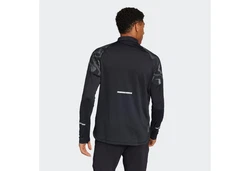 adidas Performance Rollkragenshirt ULT HIVIS Schwarz/Dunkelgrau/Grau