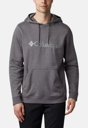 Columbia Hoodie Basic Logo Hellgrau/Dunkelgrau/Grau