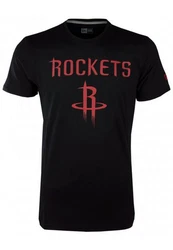 New Era T-Shirt Houston Rockets Team Logo Blau/Dunkelrot/Grau/Schwarz