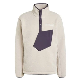 Trainingspullover Herren Fleece-Pullover XPLORIC HIGH PILE SNAP (1-tlg)