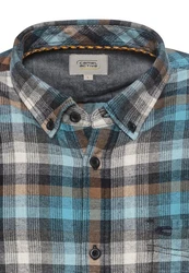 camel active Langarmhemd Blau