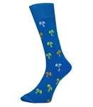Sangiacomo Langsocken Modische Socke Blau/Fliederfarben