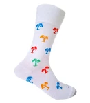 Sangiacomo Langsocken Modische Socke Mischfarben/Weiß/Creme/Beige