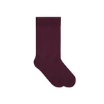 von Jungfeld Einfarbige Gerippte Socken mehrfarbig