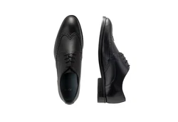 JOOP! Herren Lace Up Pero Kleitos Brogue Sneaker Schwarz/Hellblau