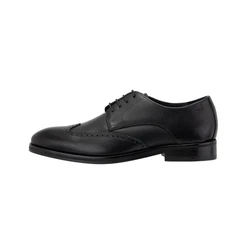 JOOP! Herren Lace Up Pero Kleitos Brogue Sneaker Schwarz/Hellblau
