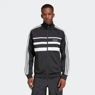 adidas Originals Outdoorjacke FIRST TT Schwarz/Dunkelgrau/Hellgrau